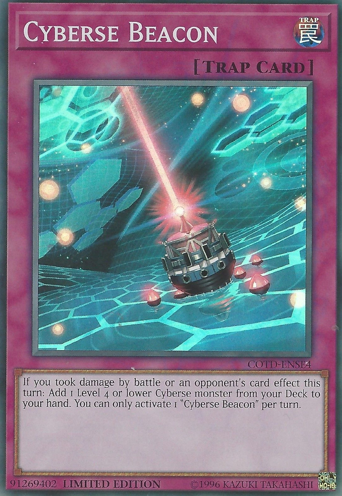 Cyberse Beacon [COTD-ENSE4] Super Rare | The CG Realm