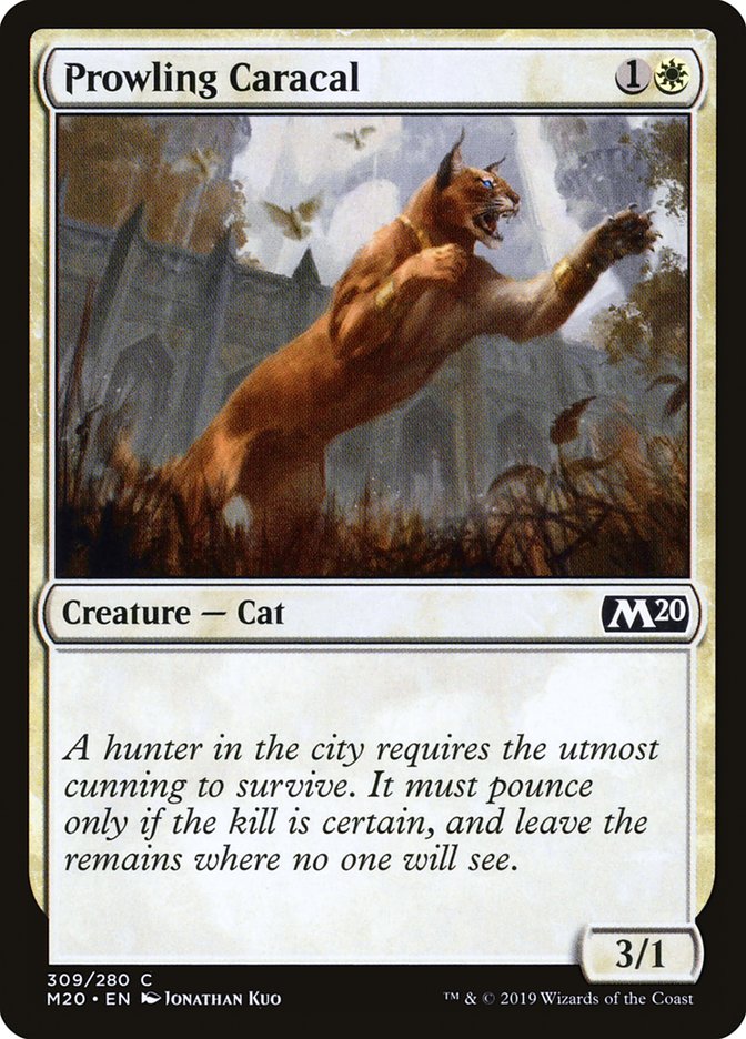 Prowling Caracal [Core Set 2020] | The CG Realm