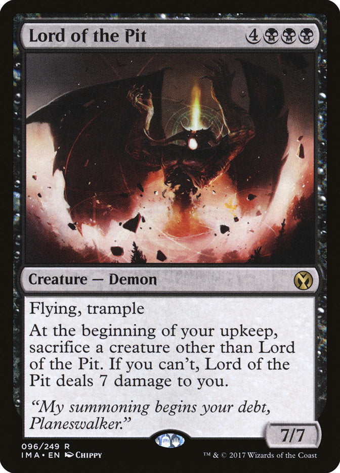 Lord of the Pit [Iconic Masters] | The CG Realm