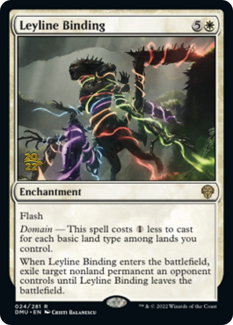 Leyline Binding [Dominaria United Prerelease Promos] | The CG Realm