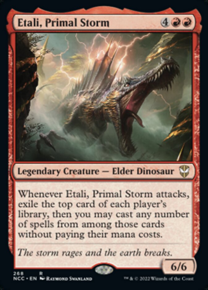 Etali, Primal Storm [Streets of New Capenna Commander] | The CG Realm