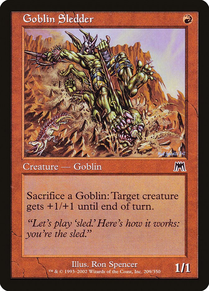 Goblin Sledder [Onslaught] | The CG Realm