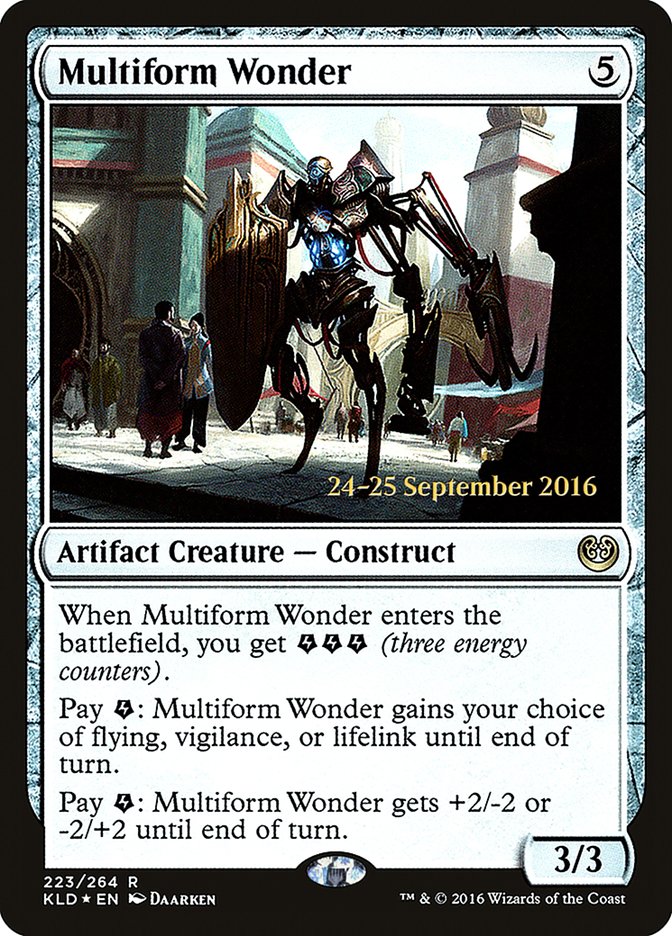 Multiform Wonder [Kaladesh Prerelease Promos] | The CG Realm