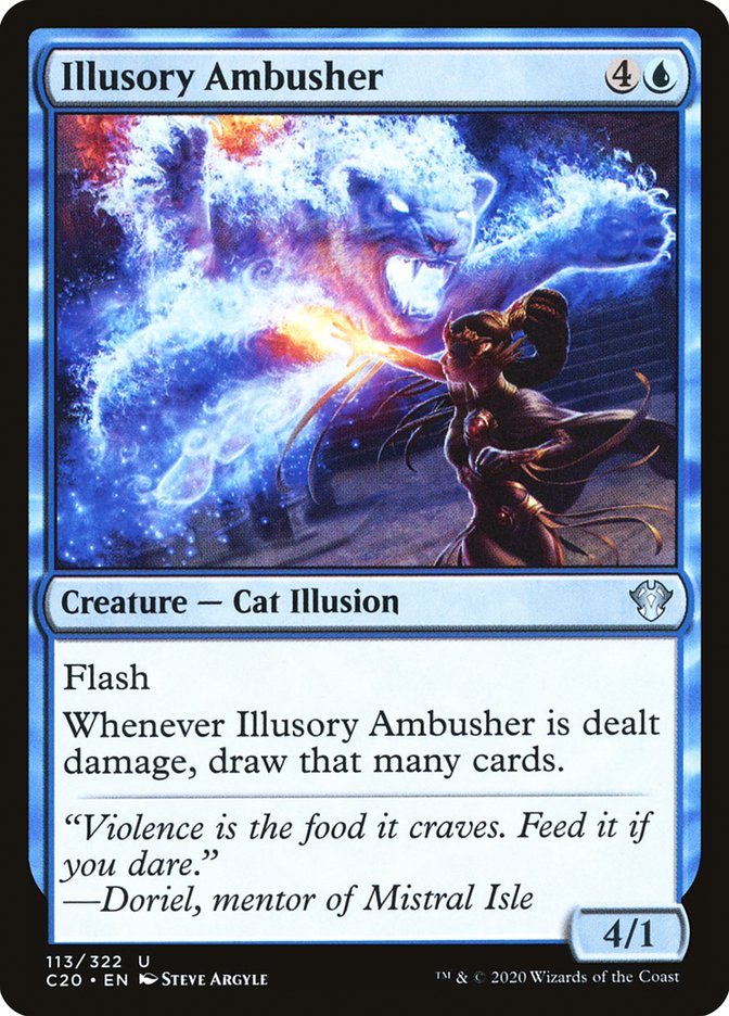 Illusory Ambusher [Commander 2020] | The CG Realm