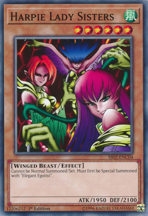 Harpie Lady Sisters [SS02-ENC04] Common | The CG Realm