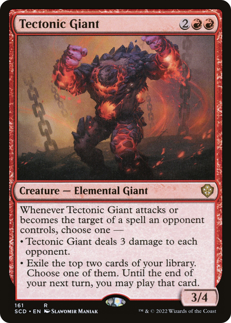 Tectonic Giant [Starter Commander Decks] | The CG Realm