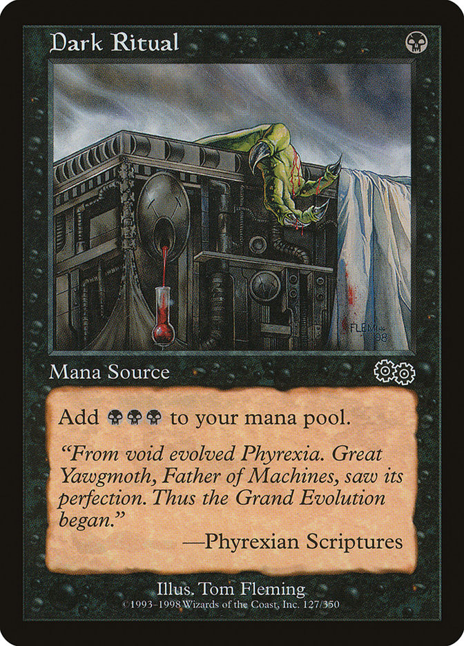 Dark Ritual [Urza's Saga] | The CG Realm