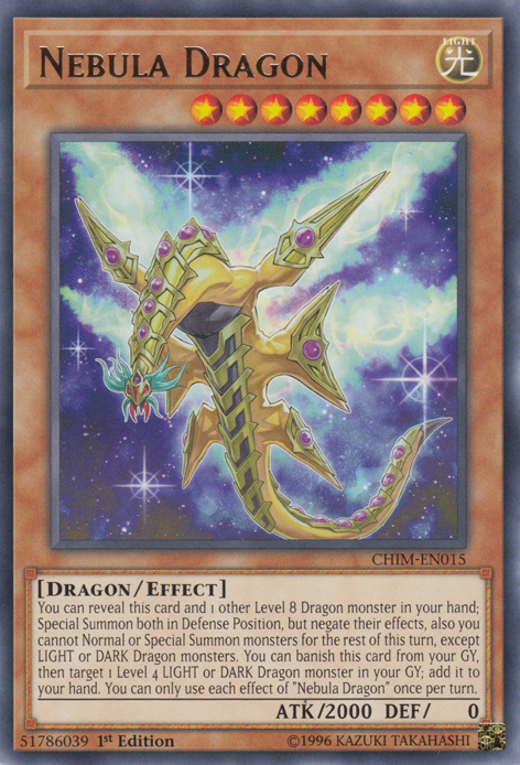 Nebula Dragon [CHIM-EN015] Rare | The CG Realm