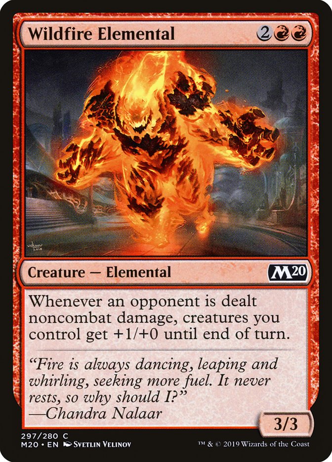 Wildfire Elemental [Core Set 2020] | The CG Realm