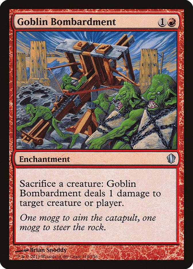 Goblin Bombardment [Commander 2013] | The CG Realm