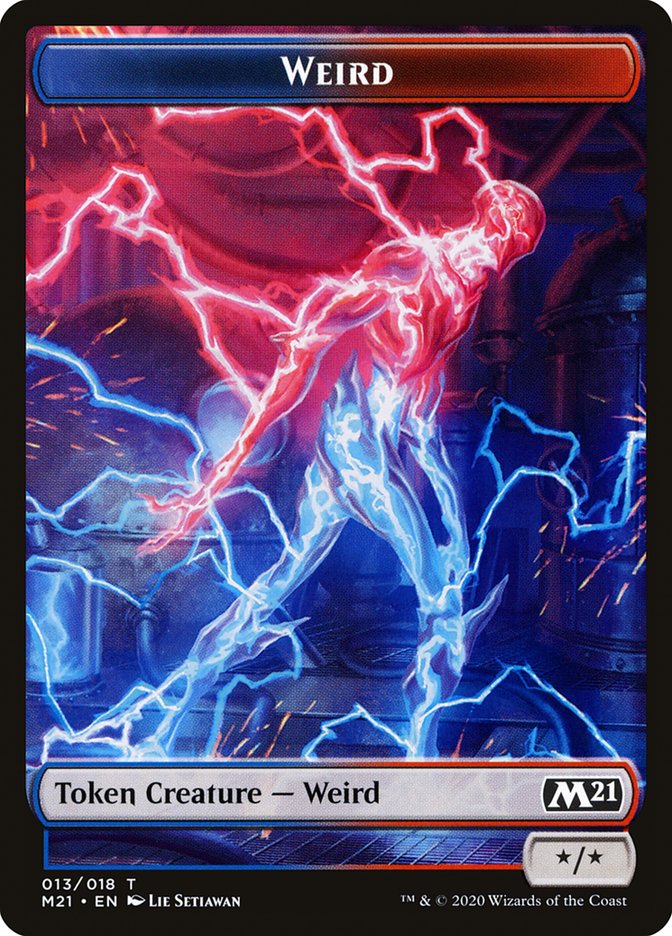 Weird Token [Core Set 2021 Tokens] | The CG Realm