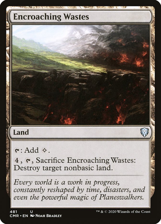 Encroaching Wastes [Commander Legends] | The CG Realm