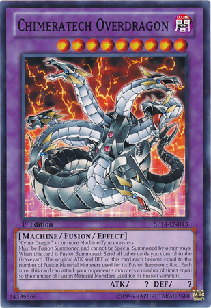 Chimeratech Overdragon [SP14-EN043] Starfoil Rare | The CG Realm