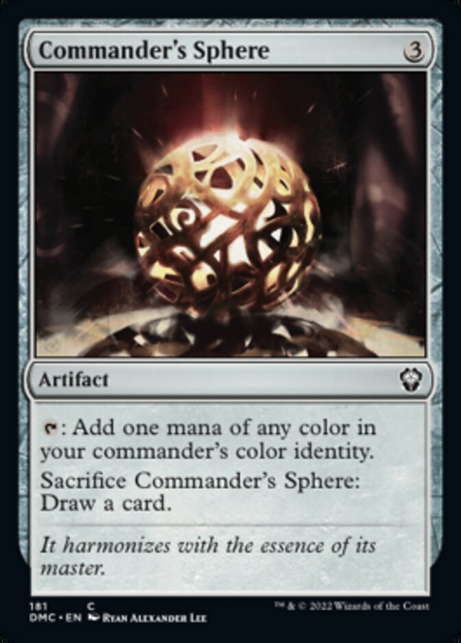 Commander's Sphere [Dominaria United Commander] | The CG Realm