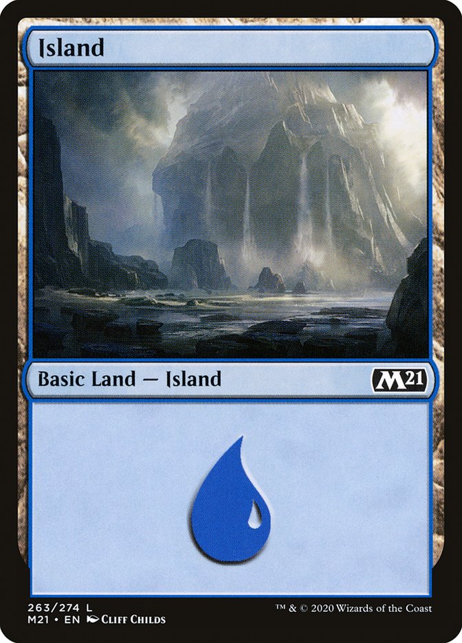 Island (263) [Core Set 2021] | The CG Realm