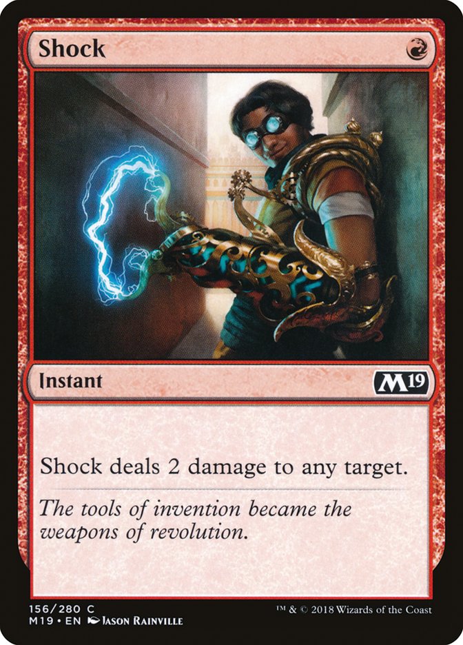 Shock [Core Set 2019] | The CG Realm