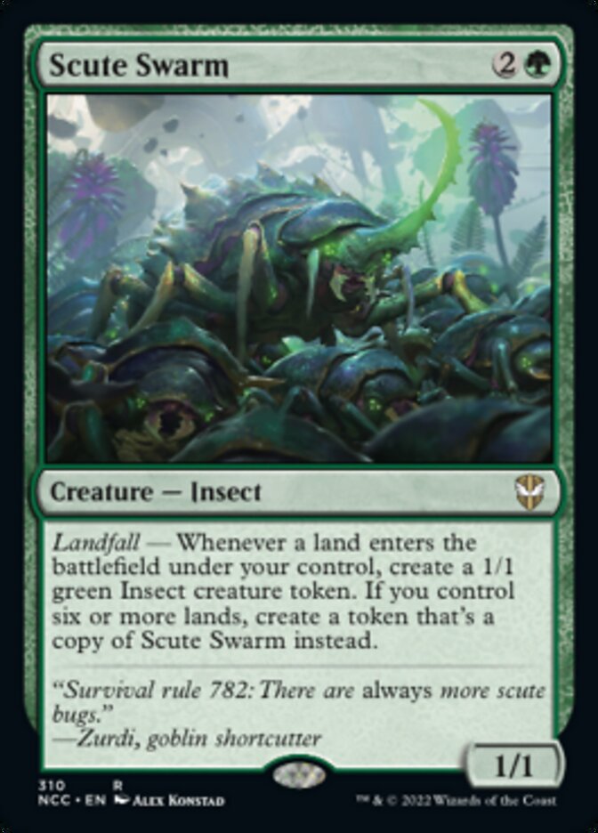 Scute Swarm [Streets of New Capenna Commander] | The CG Realm