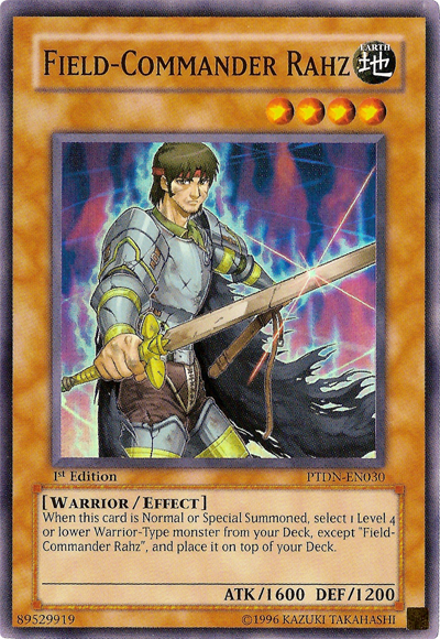 Field-Commander Rahz [PTDN-EN030] Super Rare | The CG Realm