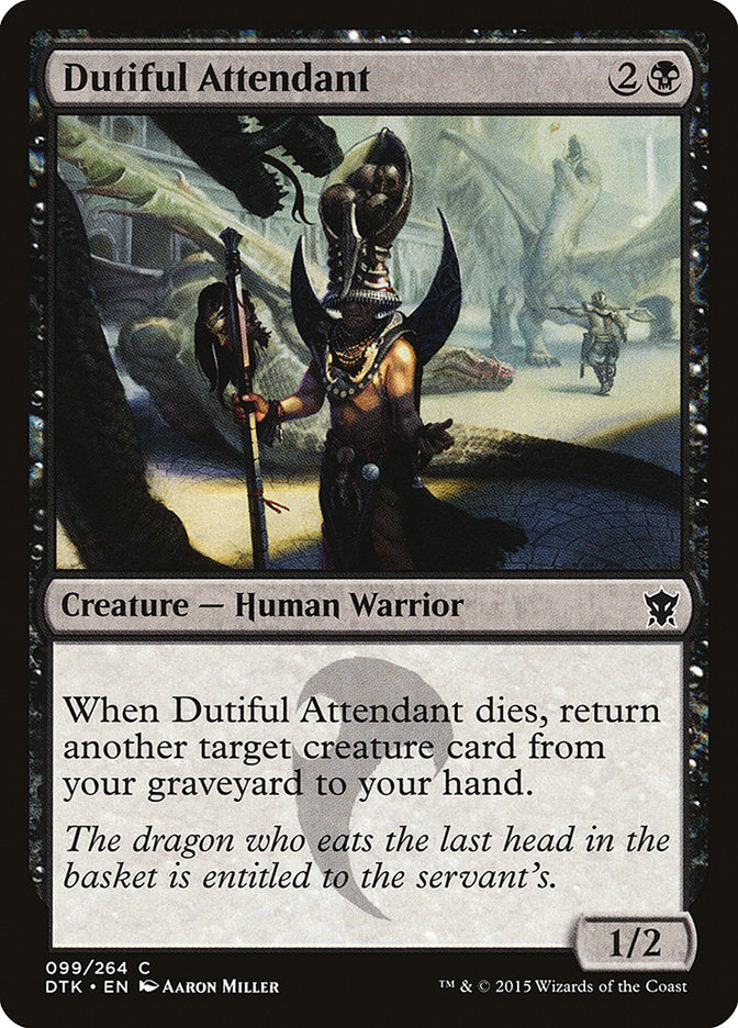 Dutiful Attendant [Dragons of Tarkir] | The CG Realm