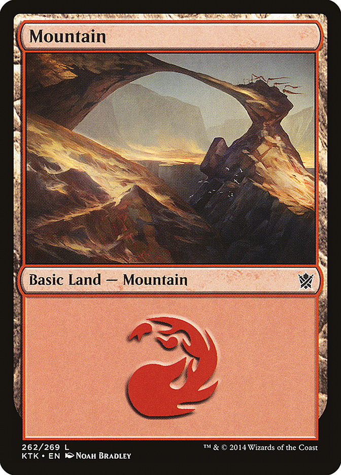 Mountain (262) [Khans of Tarkir] | The CG Realm