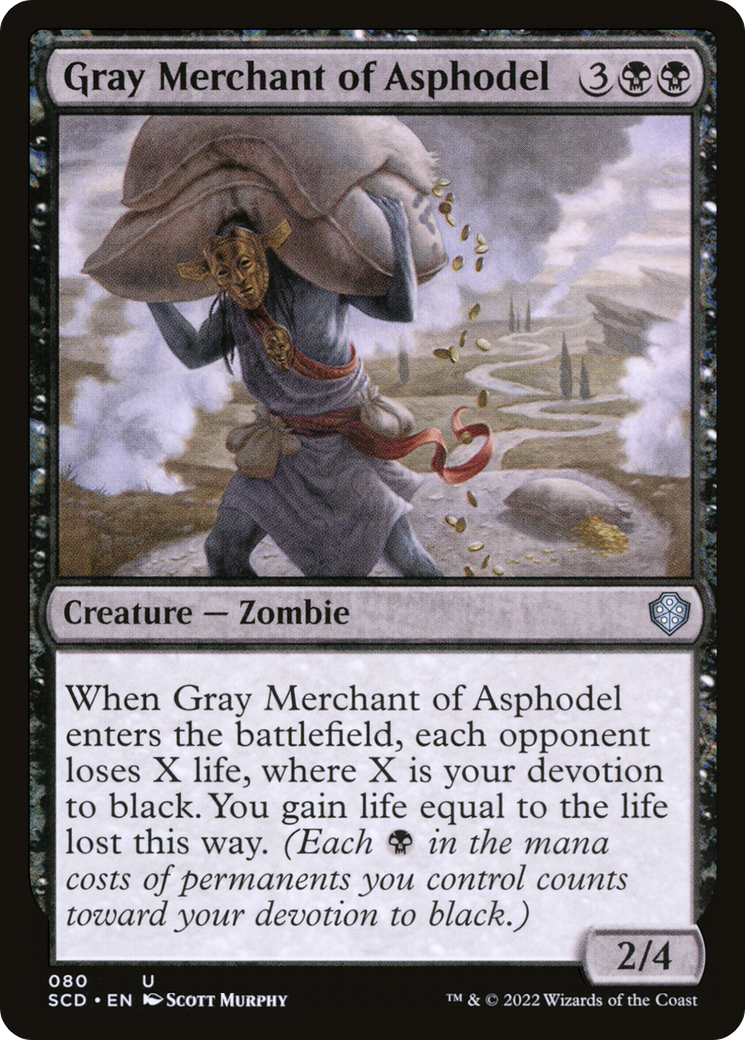 Gray Merchant of Asphodel [Starter Commander Decks] | The CG Realm