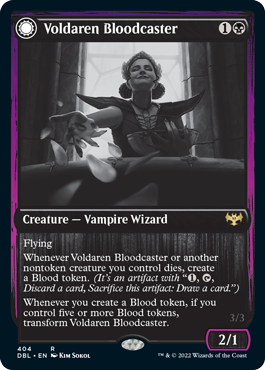 Voldaren Bloodcaster // Bloodbat Summoner [Innistrad: Double Feature] | The CG Realm