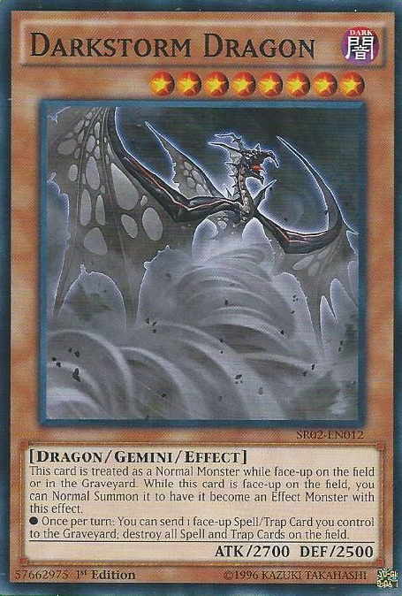 Darkstorm Dragon [SR02-EN012] Common | The CG Realm