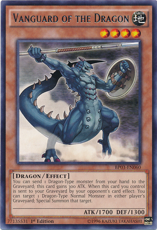 Vanguard of the Dragon [BP03-EN060] Rare | The CG Realm