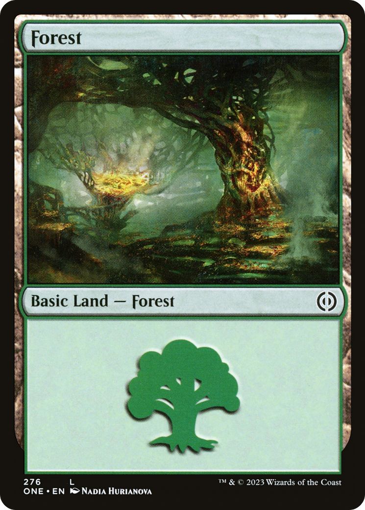 Forest (276) [Phyrexia: All Will Be One] | The CG Realm