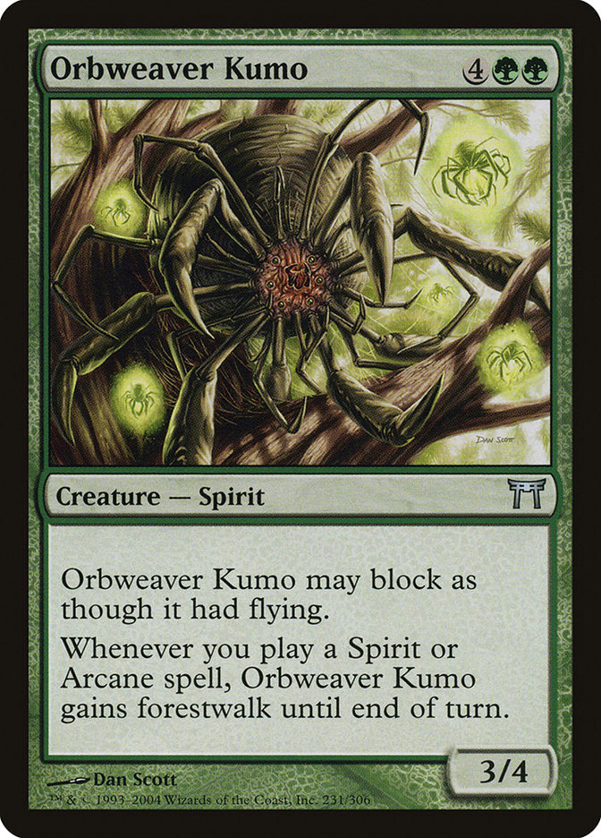 Orbweaver Kumo [Champions of Kamigawa] | The CG Realm