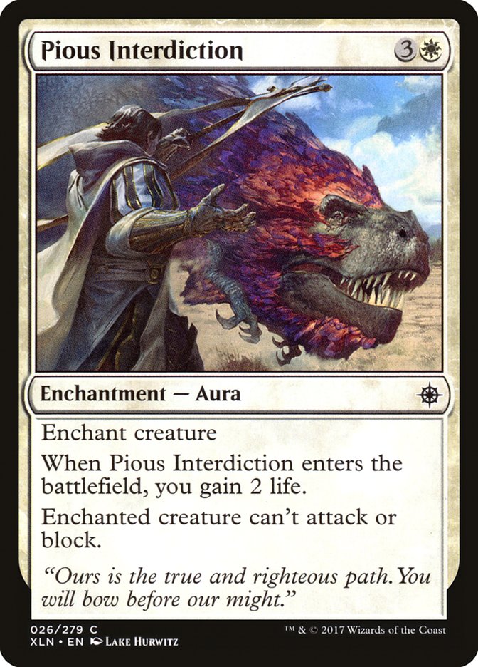 Pious Interdiction [Ixalan] | The CG Realm