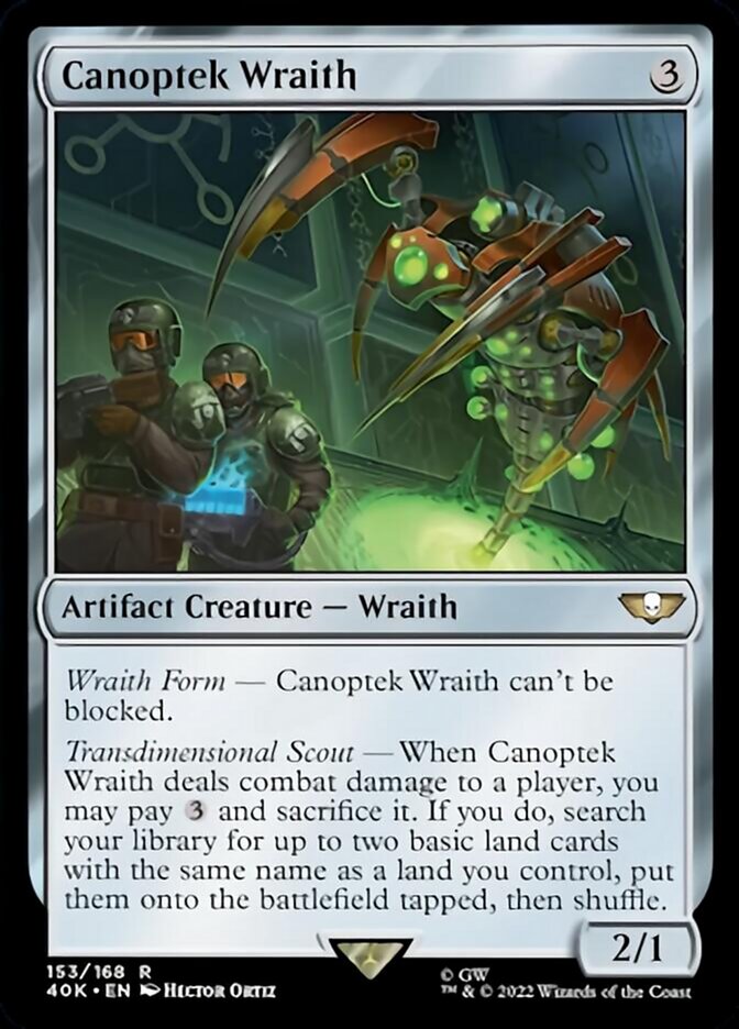 Canoptek Wraith [Warhammer 40,000] | The CG Realm