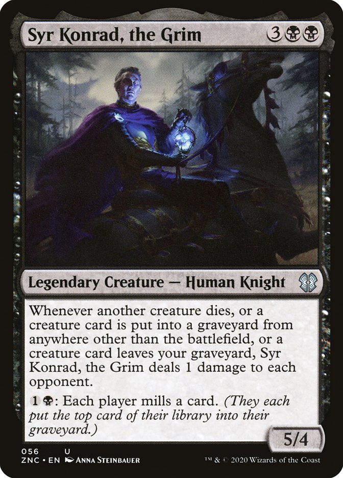 Syr Konrad, the Grim [Zendikar Rising Commander] | The CG Realm