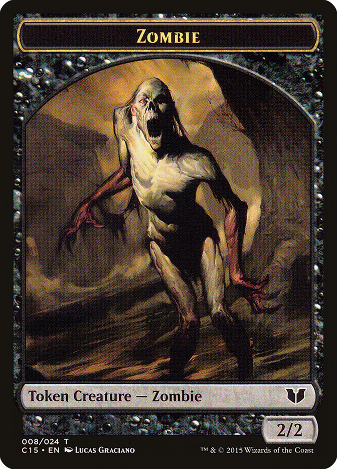 Zombie Token [Commander 2015 Tokens] | The CG Realm