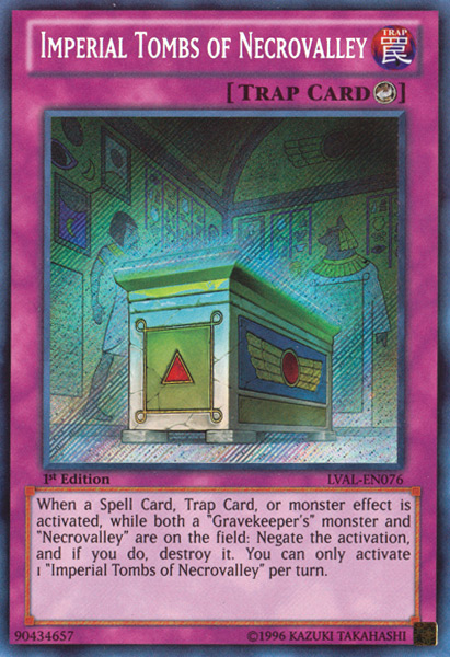 Imperial Tombs of Necrovalley [LVAL-EN076] Secret Rare | The CG Realm