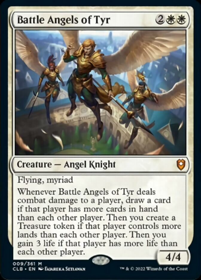 Battle Angels of Tyr [Commander Legends: Battle for Baldur's Gate] | The CG Realm