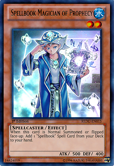 Spellbook Magician of Prophecy [REDU-EN015] Ultra Rare | The CG Realm