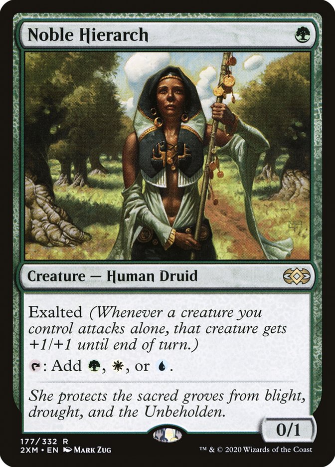 Noble Hierarch [Double Masters] | The CG Realm