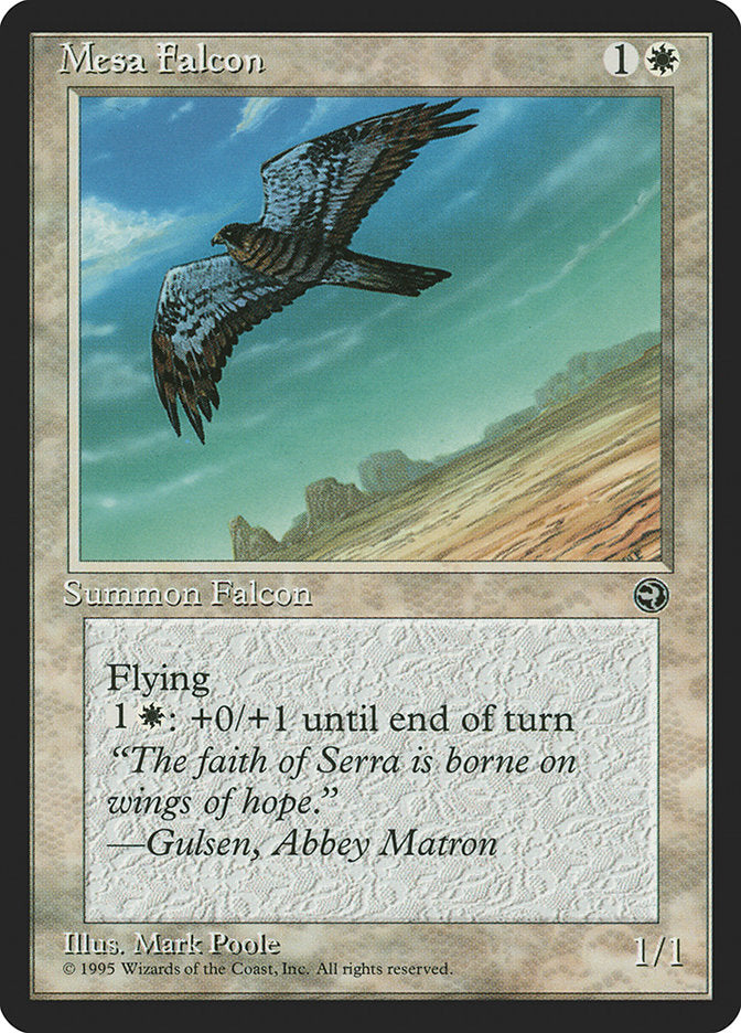 Mesa Falcon (Gulsen Flavor Text) [Homelands] | The CG Realm