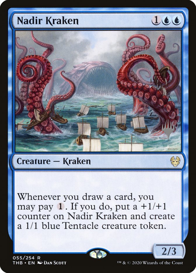 Nadir Kraken (Promo Pack) [Theros Beyond Death Promos] | The CG Realm