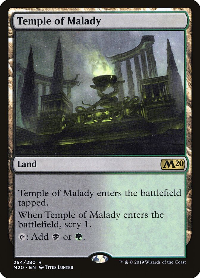 Temple of Malady [Core Set 2020] | The CG Realm