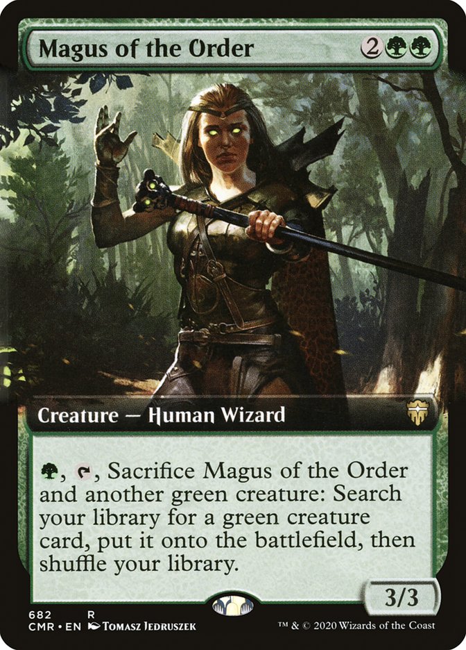 Magus of the Order (Extended Art) [Commander Legends] | The CG Realm