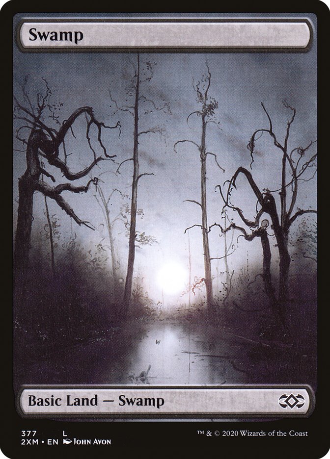 Swamp (377) [Double Masters] | The CG Realm