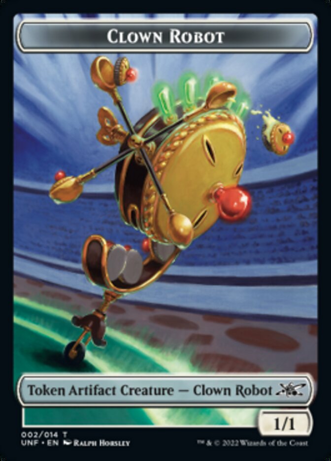 Clown Robot (002) Token [Unfinity Tokens] | The CG Realm