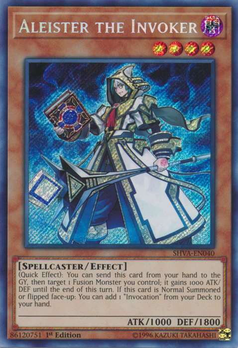 Aleister the Invoker [SHVA-EN040] Secret Rare | The CG Realm