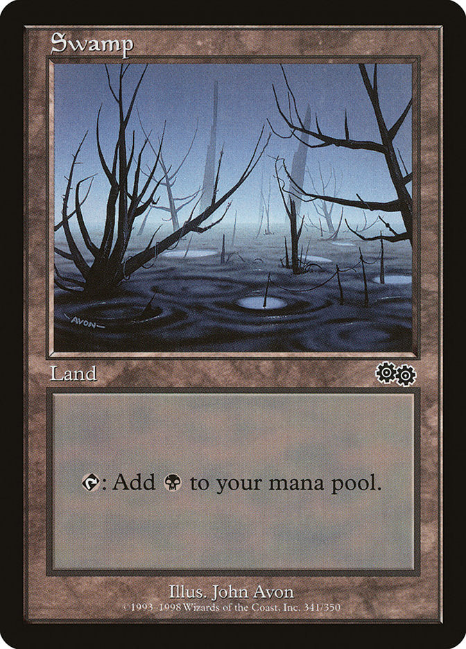 Swamp (341) [Urza's Saga] | The CG Realm