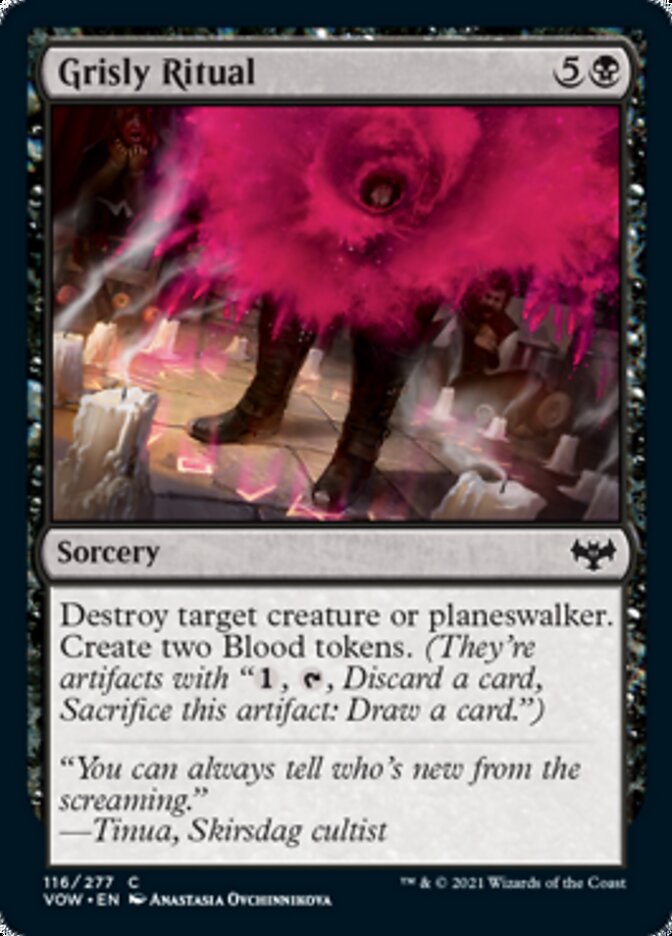 Grisly Ritual [Innistrad: Crimson Vow] | The CG Realm