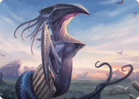 Sentinel Sliver Art Card [Commander Masters Art Series] | The CG Realm