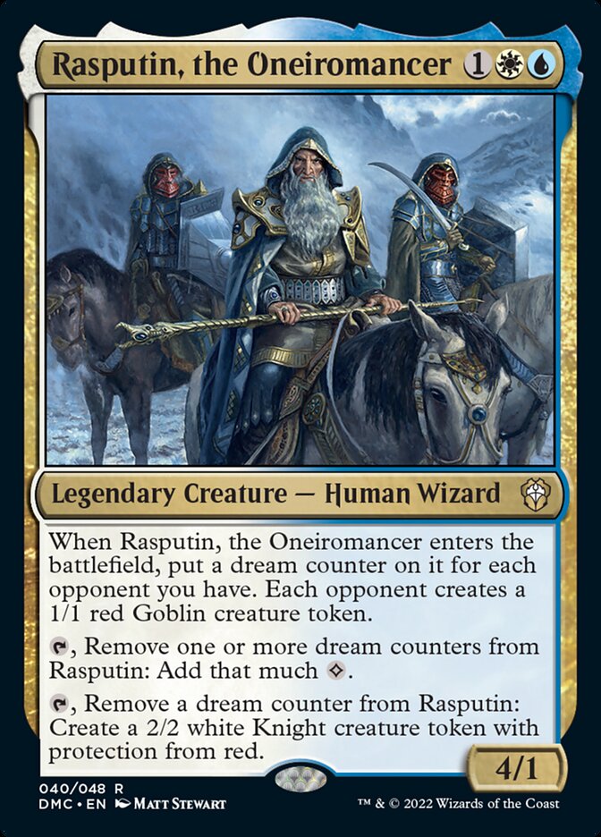 Rasputin, the Oneiromancer [Dominaria United Commander] | The CG Realm