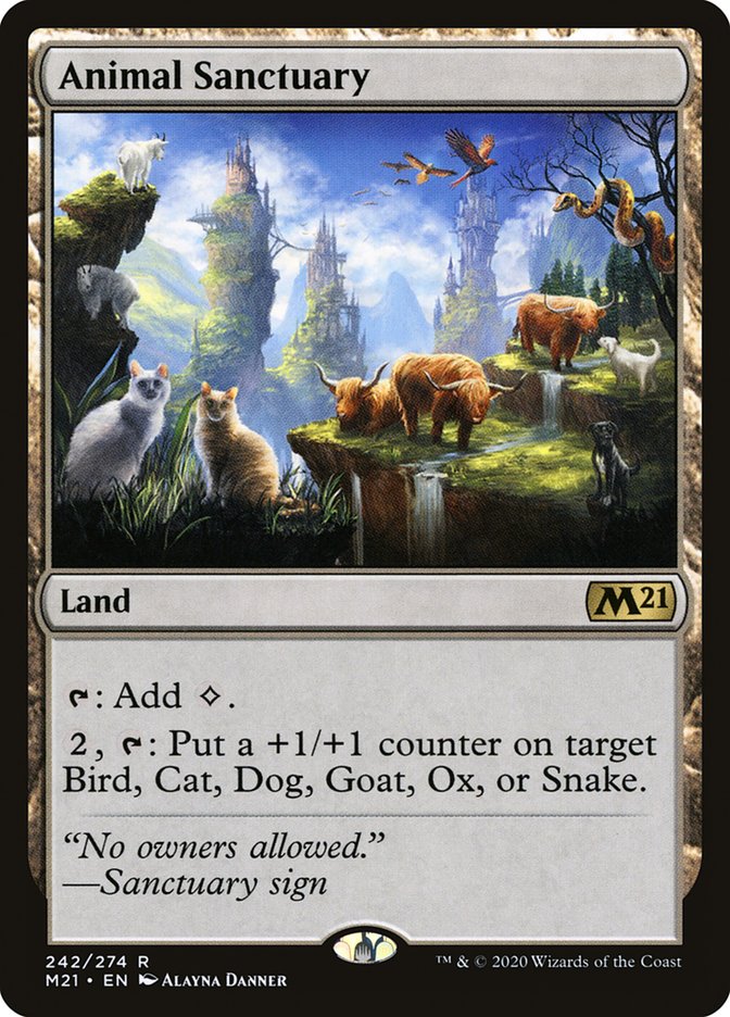 Animal Sanctuary [Core Set 2021] | The CG Realm